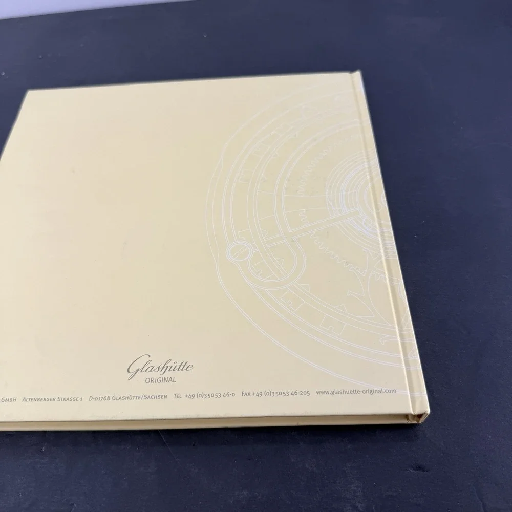 Glashutte Original Opus Book 2005 Watchmaking Watchmakers History